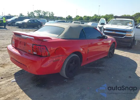 2004 Ford Mustang из США, поврежденный, VIN 1FAFP44684F216537